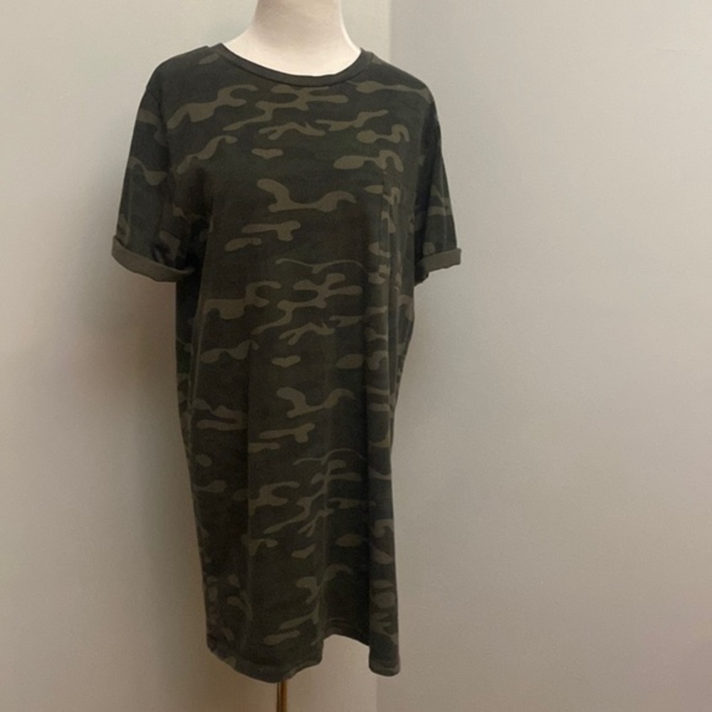 RD Style Camo T-shirt Dress